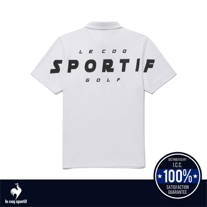 Le Coq Sportif Golf เสื้อโปโลกอล์ฟผู้ชาย แขนสั้น Le Coq Sportif