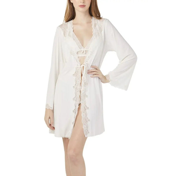 BSC Lingerie เสื้อคลุมชุดนอนสตรีรูปแบบแขนยาว มีให้เลือก 2 สี  รุ่น BN9312