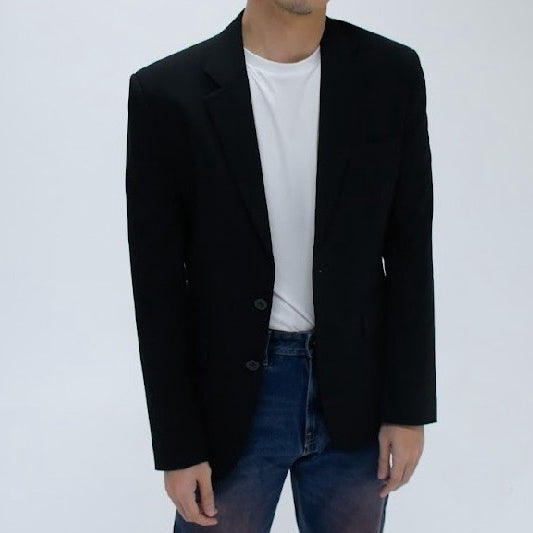 era-won เสื้อสูท ทรงเข้ารูป รุ่น MONOTONE BREASTED SUITS สี Black ICCSHOPPING