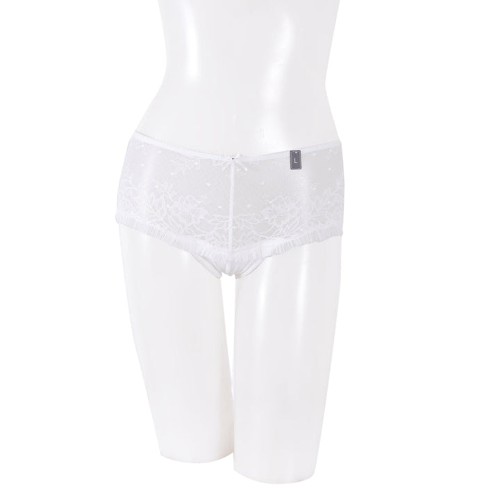 BSC กางเกงในแบรนด์BSC Lingerie รูปแบบ BOY LEG ผ้าตาข่ายแต่งลูกไม้ รุ่น BU5112 ICCSHOPPING