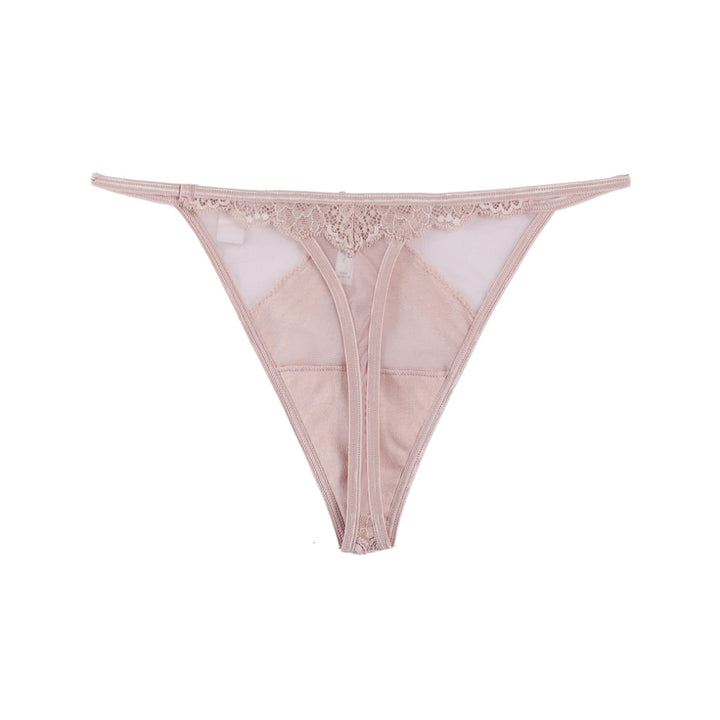 BSC กางเกงในแบรนด์BSC Lingerie รูปแบบ G-STRING ผ้าตาข่ายแต่งลูกไม้ รุ่น BU8379 ICCSHOPPING