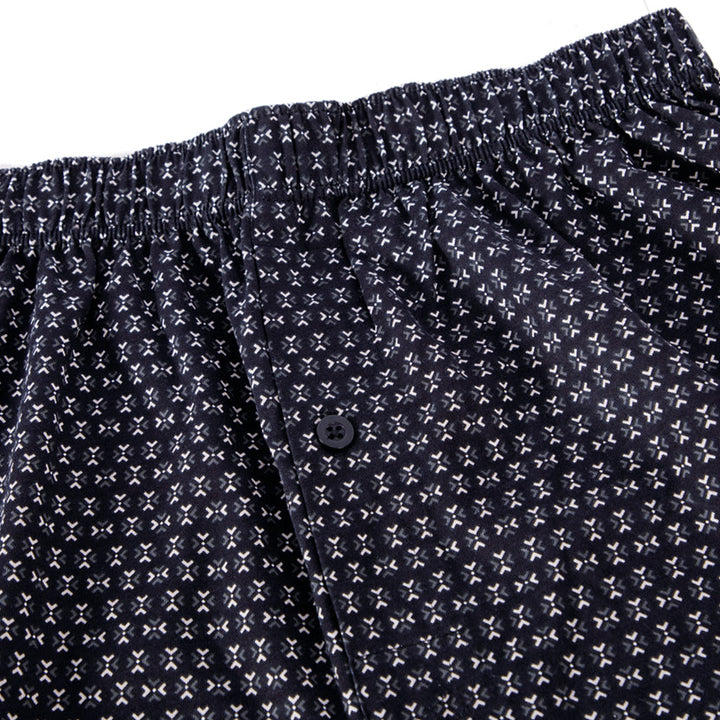 ARROW LITE BOXER SHORTS กางเกงบ๊อกเซอร์ชาย พิมพ์ลาย สีดำ รุ่น ZX609BL ICCSHOPPING