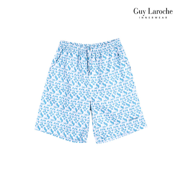 Guy Laroche กางเกงขาสั้น คลุมเข่า เนื้อผ้า Cotton สัมผัสนุ่ม สวมใส่สบาย รุ่น JPH5967W5