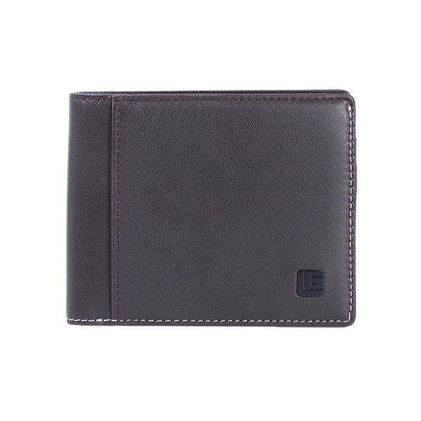 Guy Laroche กระเป๋าสตางค์หนังนิ่ม 8 การ์ด สีน้ำตาล รุ่น MGW08516S6BRS ICCSHOPPING