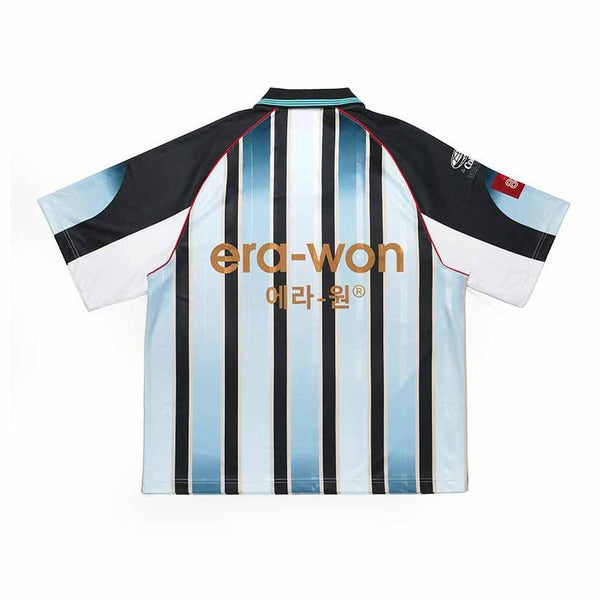 Coca Cola Jersey Oversized era-won แขนสั้น สำหรับคุณผู้ชาย ลาย Coca Cola สีฟ้า ICCSHOPPING