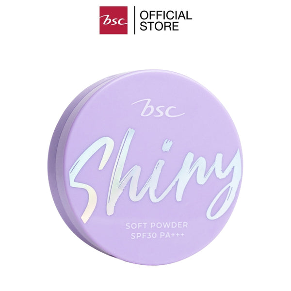 BSC SHINY SOFT POWDER SPF30 PA++ บีเอสซี ไชน์นี่ ซอฟท์ พาวเดอร์ เอสพีเอฟ30 พีเอ+++ ICCSHOPPING