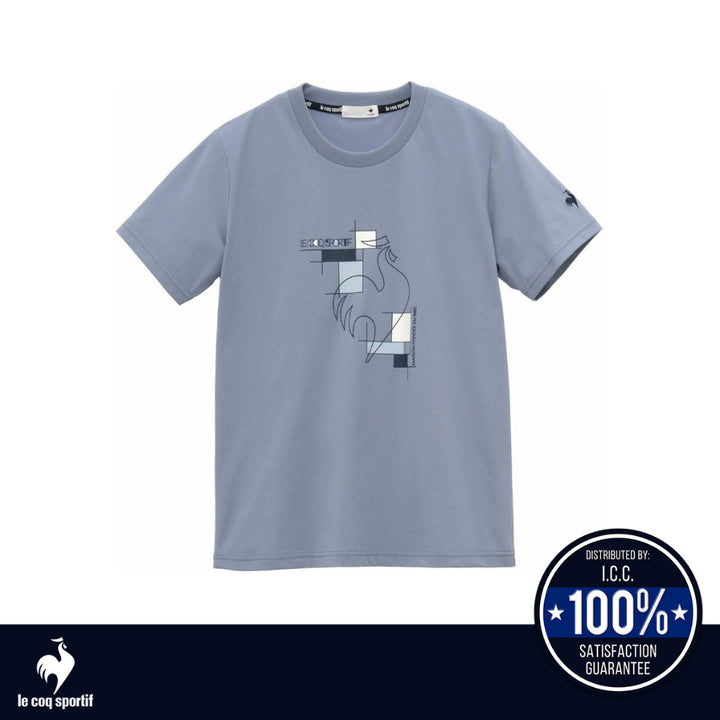 Le Coq Sportif เสื้อยืดแขนสั้น Helanca Sunscreen NIR ICCSHOPPING