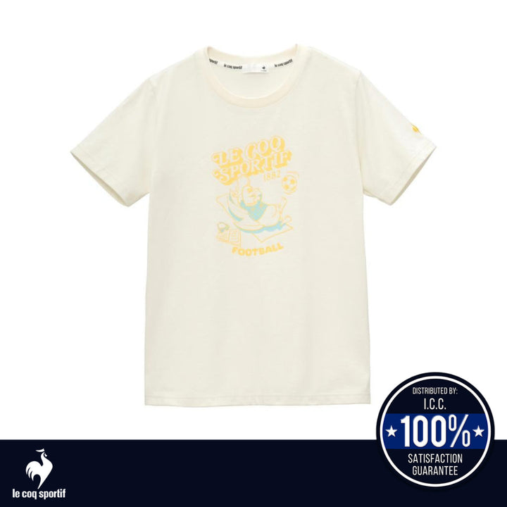 Le Coq Sportif เสื้อยืดแขนสั้นลายกราฟิก ผู้หญิง ICCSHOPPING