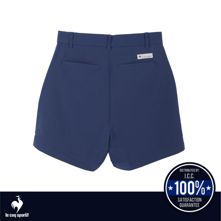 le coq sportif กางเกงขาสั้นผู้หญิงสีพื้น ICCSHOPPING