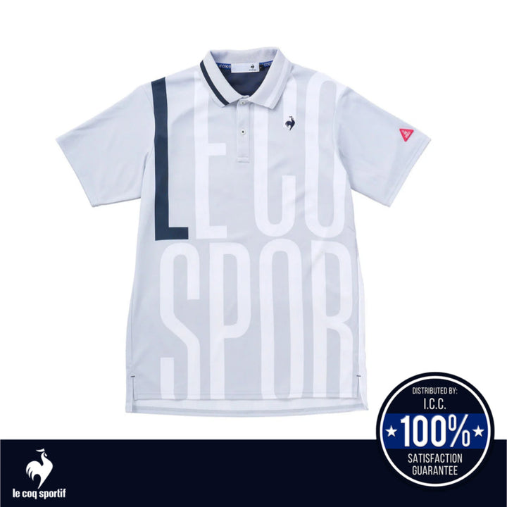 Le Coq Sportif Golf เสื้อโปโลกอล์ฟผู้ชาย แขนสั้น Le Coq Sportif
