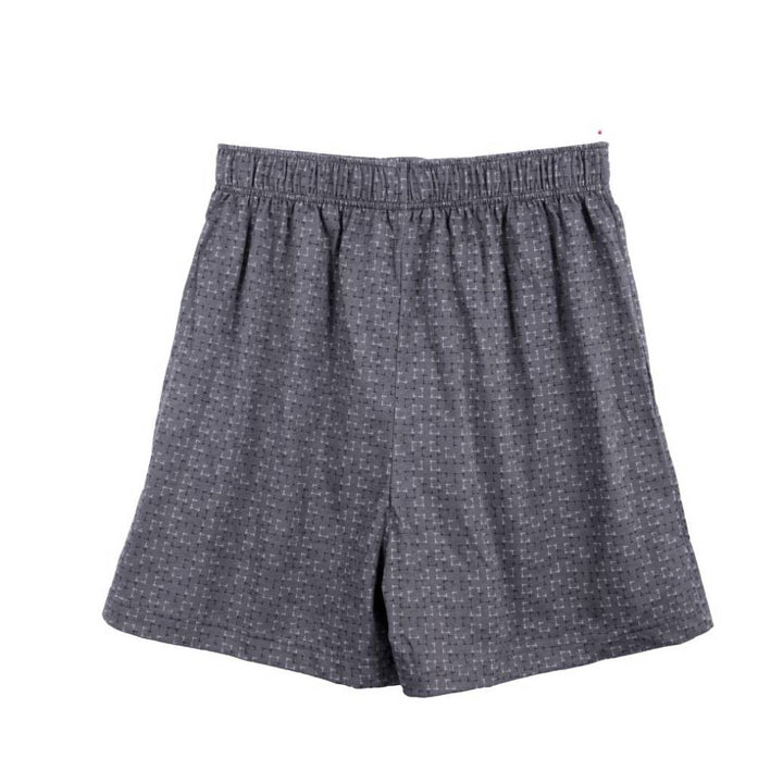 [ NEW ITEM ] ARROW BOXER SHORTS กางเกงบ๊อกเซอร์ชาย พิมพ์ลาย สีเทา  MXWX120 ICCSHOPPING