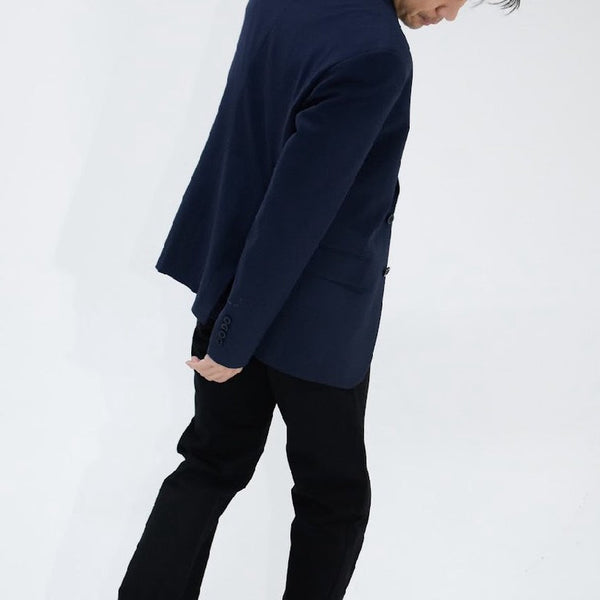 era-won เสื้อสูท ทรงเข้ารูป รุ่น MONOTONE BREASTED SUITS สี Navy ICCSHOPPING