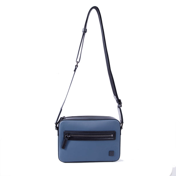 Guy Laroche กระเป๋าสะพายCROSSBODY หนังอัดลายลูกผูก สีกรมท่า (MGC0431CS6NVS) ICCSHOPPING