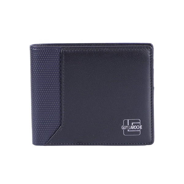 Guy Laroche กระเป๋าสตางค์หนัง 8 การ์ด สีกรมท่า รุ่น MGW08416S6NVS ICCSHOPPING