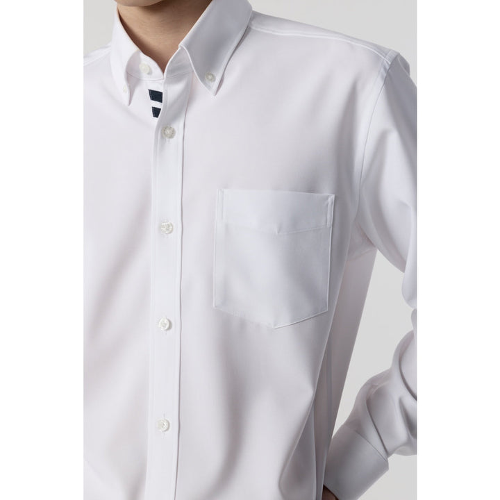 ARROW Microtech Shirt  เสื้อเชิ้ตแขนยาว ทรง SMART สีขาว MACM823-WH ICCSHOPPING