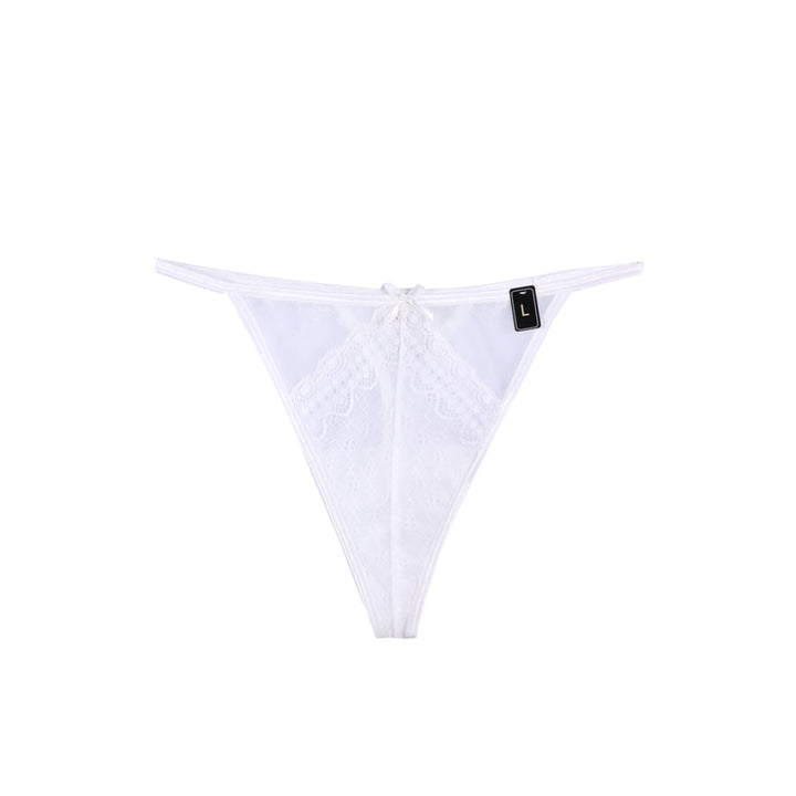 BSC กางเกงในแบรนด์BSC Lingerie รูปแบบ G-STRING ผ้าตาข่ายแต่งลูกไม้ รุ่น BU8379 ICCSHOPPING