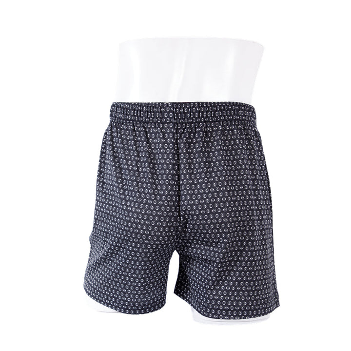 ARROW LITE BOXER SHORTS กางเกงบ๊อกเซอร์ชาย พิมพ์ลาย สีดำ รุ่น ZX609BL ICCSHOPPING