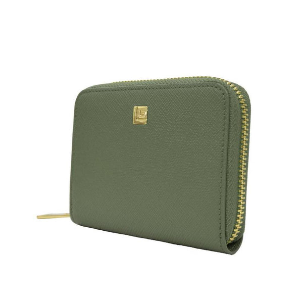 Guy Laroche กระเป๋าสตางค์พับสั้นซิปรอบ - สีเขียว รุ่น AGP0861ZS6GRS ICCSHOPPING