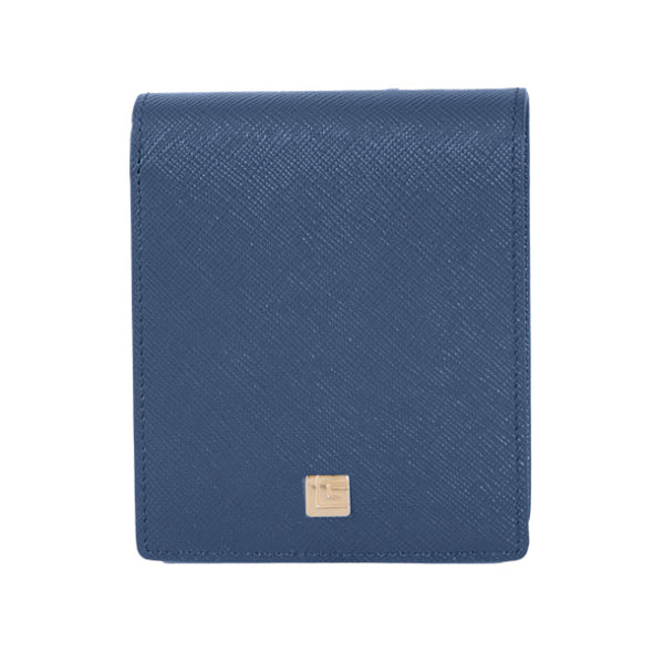 Guy Laroche กระเป๋าสตางค์ผู้หญิง พับสั้น 6 CARD + ช่องใส่เหรียญ สีกรมท่า รุ่น AGP0862CS6NVS