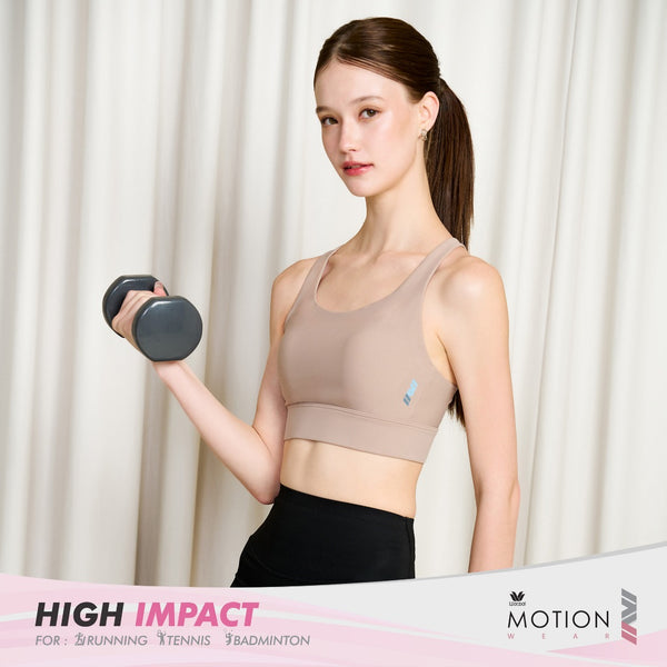 Wacoal Motion Wear บราออกกำลังกายแบบตะขอหลัง รุ่น WR1528