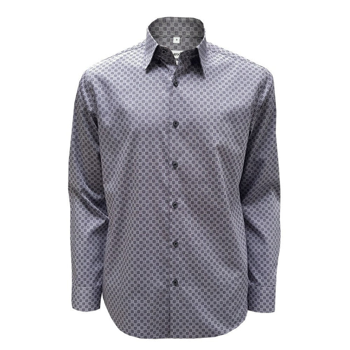 Guy Laroche เสื้อเชิ้ตคอปก ทอลายในตัว  ทรง Slim fit สวมใส่เข้ารูป Guy Laroche