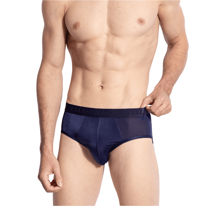 ELLE HOMME | กางเกงชั้นในทรง Slim รุ่น Quick Dry ผ้าลื่นเย็น เบาบางสบาย กลมกลืนรูปร่าง ซักแห้งเร็วแพ็ค 4 ชิ้น | KUB8901 ELLE HOMME