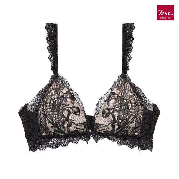 BSC Lingerie ชุดชั้นในลูกไม้เซ๊กซี รูปแบบ NONWIRE BRA ไร้โครง - BB3120 BSC Lingerie