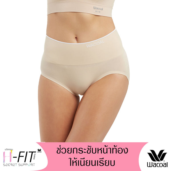 Wacoal Support H-Fit Short Panty วาโก้ กางเกงในไร้ตะเข็บ รูปแบบเต็มตัว รุ่น WU4998