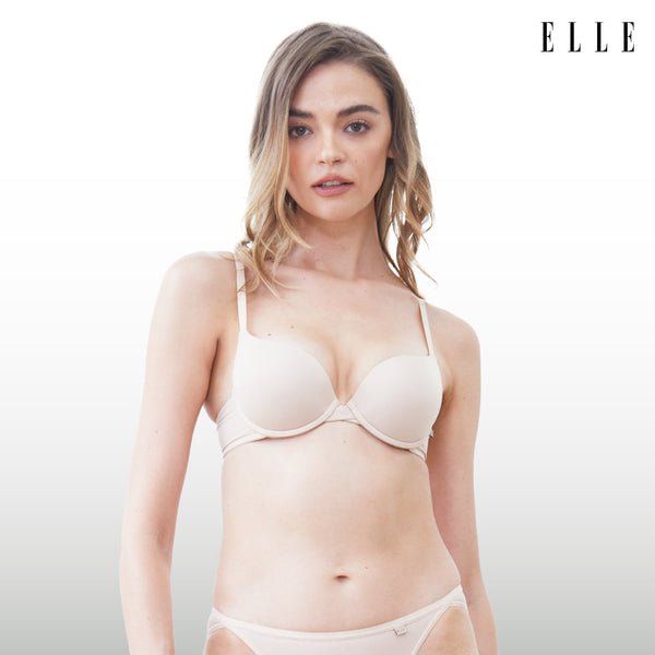 ELLE Lingerie MOULDED BRA ชุดชั้นในมีโครงเสริมฟองน้ำ 3/4 CUP - LB9504 Elle