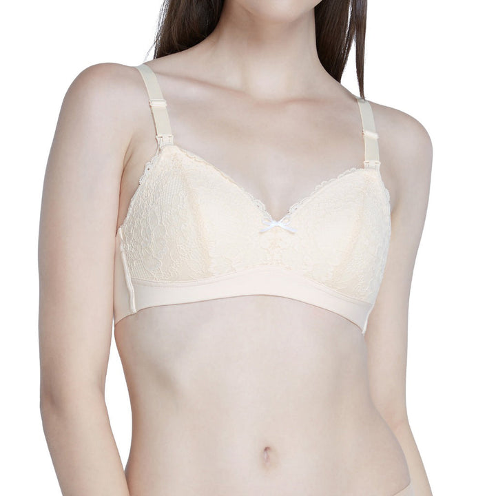 Wacoal Maternity Bra บราไร้โครง สำหรับให้นมบุตร หลังคลอด รุ่น WM1092 Wacoal