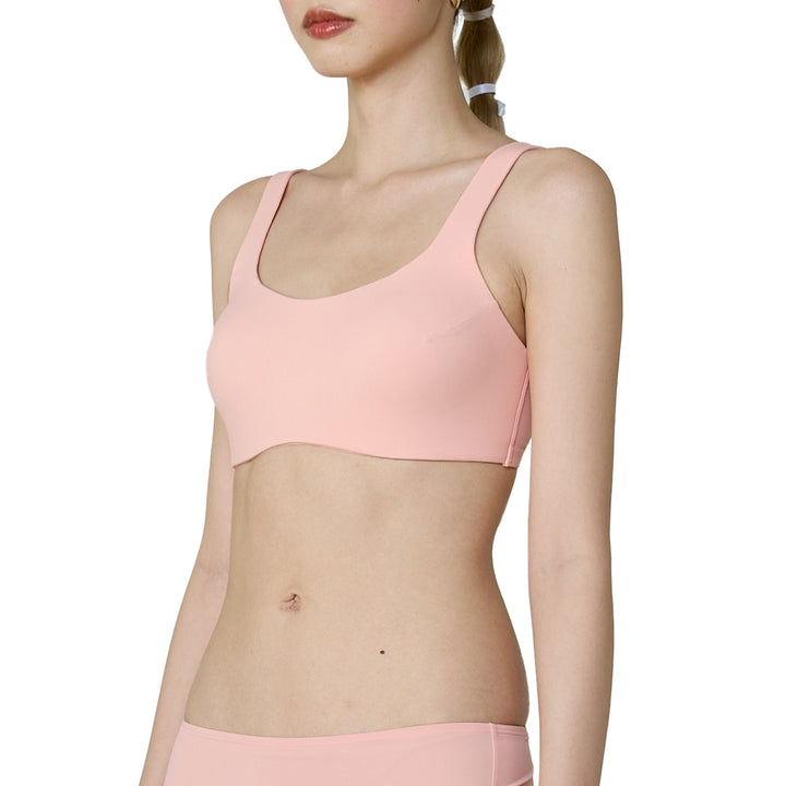 Wacoal Mood Smart Size Bra ชุดชั้นในวัยรุ่น บราไร้โครง รุ่น MM1X84 Wacoal