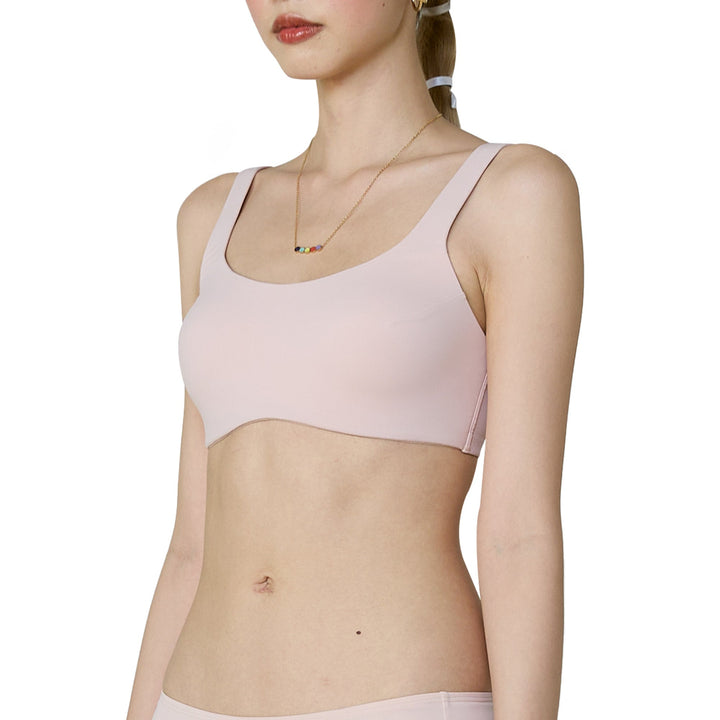 Wacoal Mood Smart Size Bra ชุดชั้นในวัยรุ่น บราไร้โครง รุ่น MM1X84 Wacoal