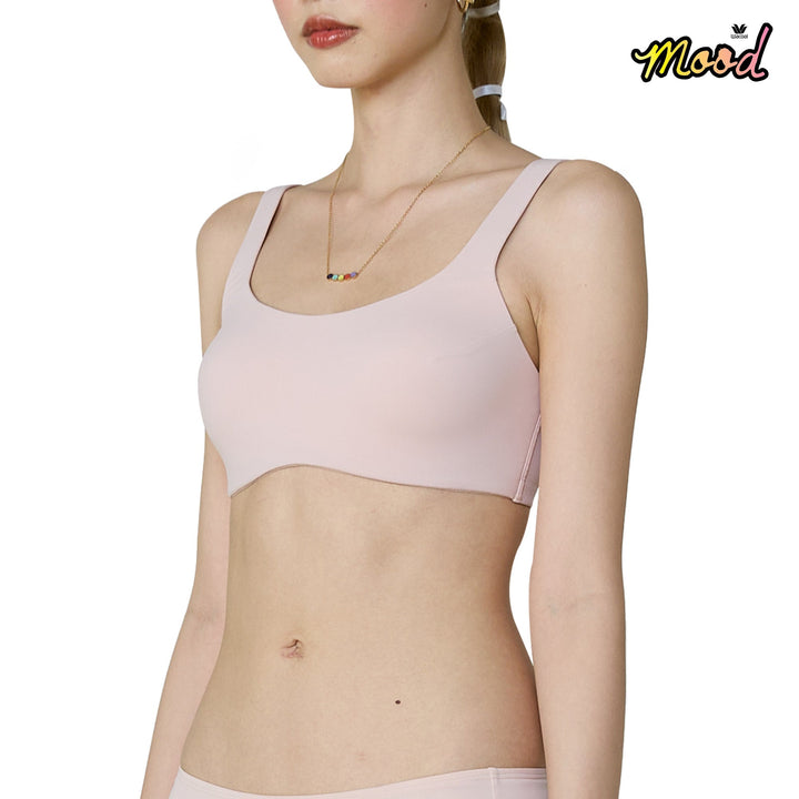 Wacoal Mood Smart Size Bra ชุดชั้นในวัยรุ่น บราไร้โครง รุ่น MM1X84 Wacoal