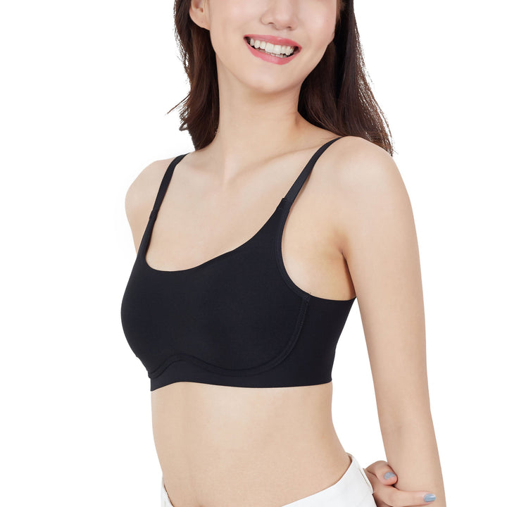 Wacoal Smart Size New Normal Bra บราไร้โครง ฟองน้ำบาง รุ่น WB5X43 Wacoal
