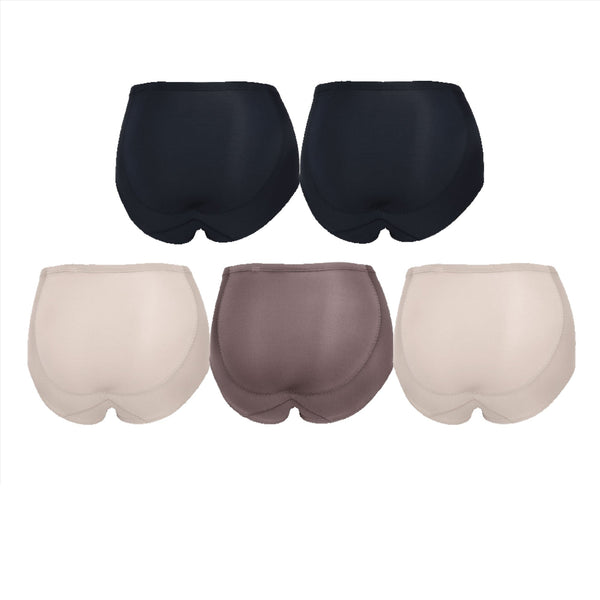 Wacoal Panty Short U-Fit Extra กางเกงใน ไม่เข้าวิน ช่วยกระชับบั้นท้าย เต็มตัว 1 Pack 5 pcs รุ่น WU4838/WU4F38 Wacoal