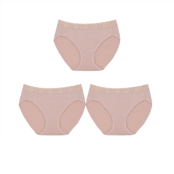 Wacoal Value Pack Bikini Panty กางเกงในใส่สบาย รูปแบบบิกินี่ 1 Pack 3 pcs รุ่น WU1C35/WU1F35