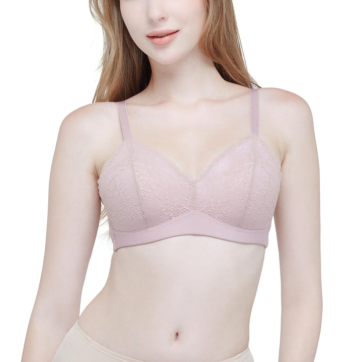 Wacoal Wireless Bra บราไร้โครง ฟองน้ำบาง รุ่น WB5X35 Wacoal