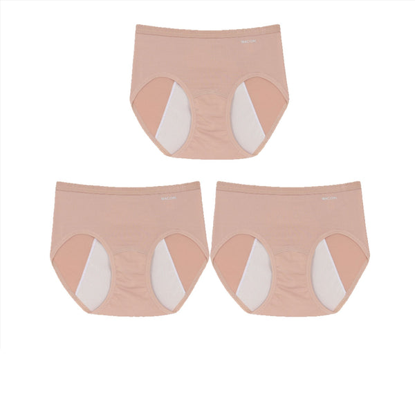 Wacoal Panty Half Hygieni Night กางเกงในอนามัย ครึ่งตัว 1 Pack 3 pcs รุ่น WU5E01/WU5T01 Wacoal