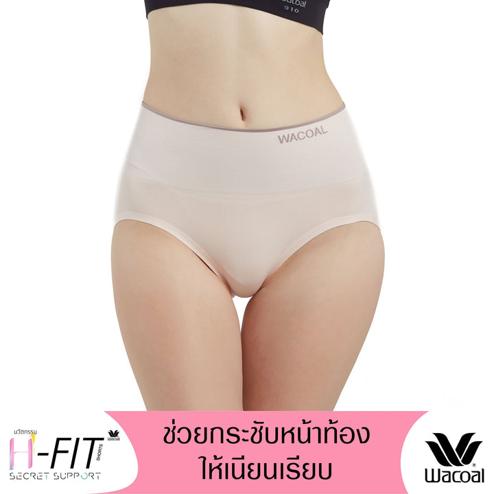 Wacoal Panty Short H-Fit กางเกงใน ไร้ตะเข็บ เต็มตัว รุ่น WU4998 Wacoal