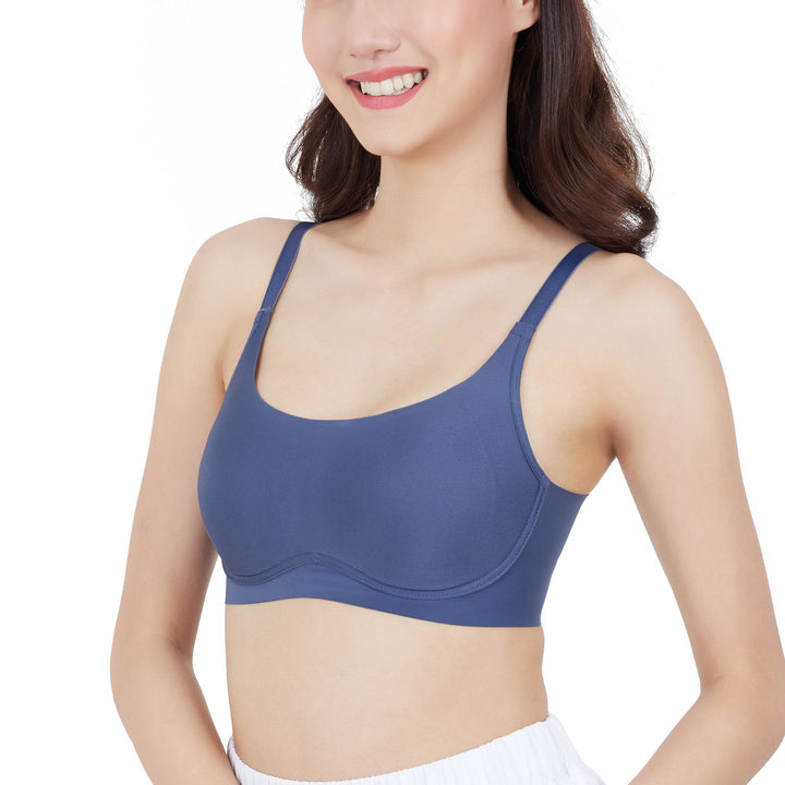 Wacoal Smart Size New Normal Bra บราไร้โครง ฟองน้ำบาง รุ่น WB5X43 Wacoal