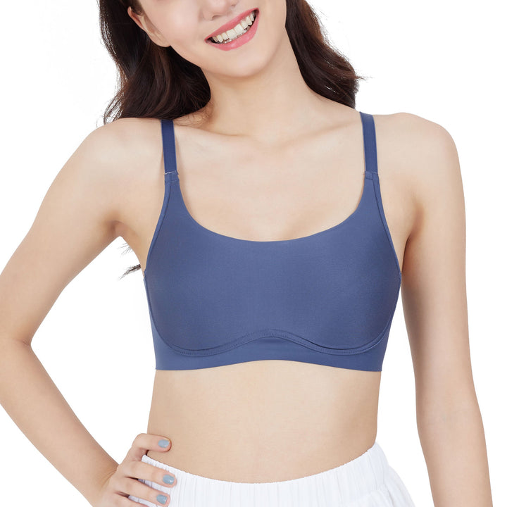 Wacoal Smart Size New Normal Bra บราไร้โครง ฟองน้ำบาง รุ่น WB5X43 Wacoal